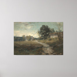 Rustic Country Landscape Vintage Wall Art Leinwanddruck