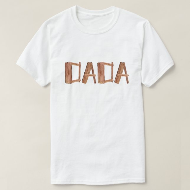 Rustic Dada T-Shirt (Design vorne)