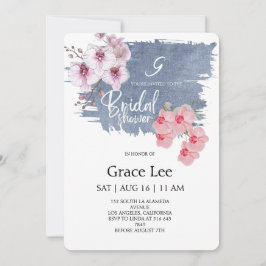 Rustic Denim Bridal Shower Invitation Einladung