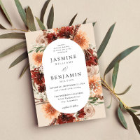 Rustic Earth & Champagne Florals Wedding - Beige