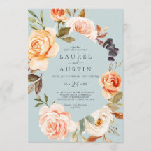Rustic Earth Florals | Minze Lässige Hochzeit