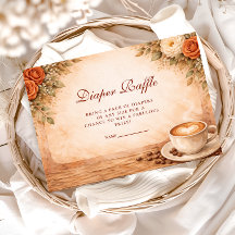 Rustic Fall A Baby Is Brewing Diapper Raffle