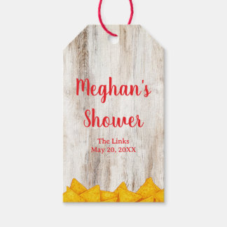 Rustic Fiesta Favor Tags | Taco ‘Bout Love or Baby Geschenkanhänger