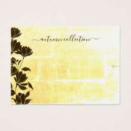 Rustic Floral Autumn Boho Bracelet Display Card
