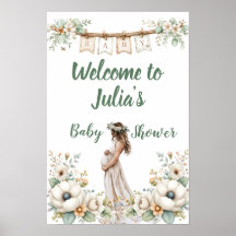 Rustic Floral Baby Shower 