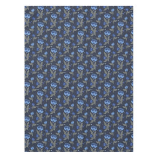 Rustic folk art floral texture tischdecke