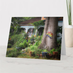 RUSTIC GARDEN Jumbo Grußkarte Karte