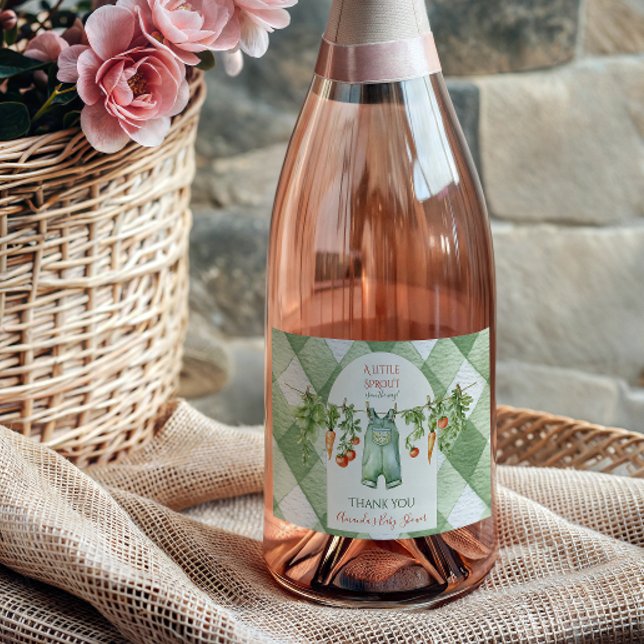 Rustic Gender Neutral Little Sprout Baby Shower (Von Creator hochgeladen)