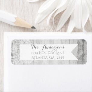 Rustic Heirloom Lace Barn Wood Wedding