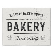Rustic Holiday Baked Goods Vintag Bauernhof