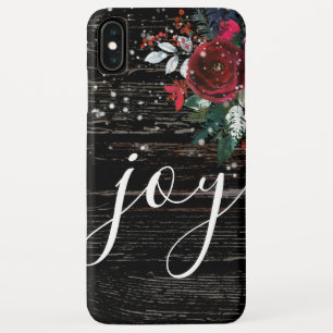Rustic Holiday Floral Joy Case-Mate iPhone Hülle