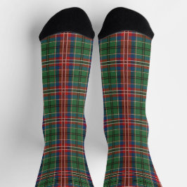 Rustic Holidays Clan MacCulloch Tartan Kariert Socken