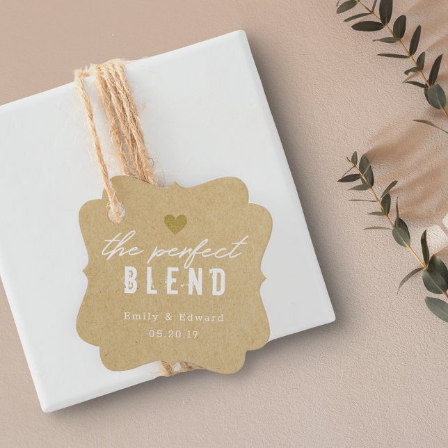 Rustic Kraft Die perfekte Gastgeschenk Hochzeit Ta Geschenkanhänger (Von Creator hochgeladen)