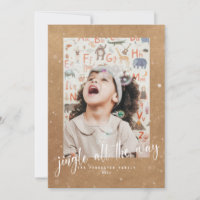 Rustic Kraft Jingle All The Way Script 2 Foto