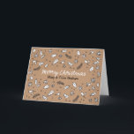 Rustic Kraft Paper Doodle Weihnachtskarte Feiertagskarte<br><div class="desc">Senden Sie Ihre Urlaubsstimmung in modernem rustikalem Stil. Das Innere ist für eine persönliche Urlaubssendung vollständig anpassbar. � 2birdstone 2014 alle Rechte vorbehalten.</div>