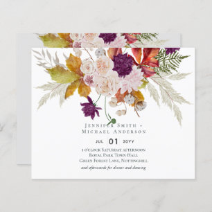 Rustic Maroon Ginger Blush Wedding