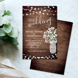 Rustic Mason Jar String Lights Budget Hochzeit