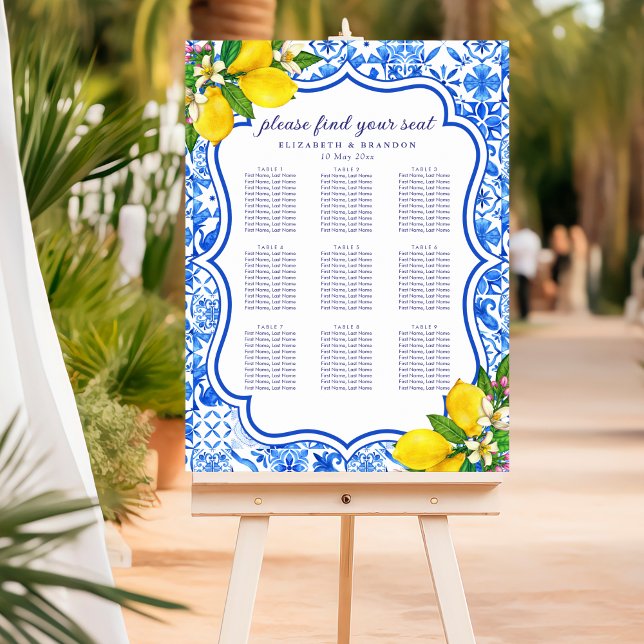 Rustic Mediterranean Wedding with Lemons Poster (Von Creator hochgeladen)