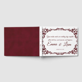 Rustic Mexican Wedding Guest Book Gästebuch