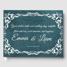 Rustic Mexican Wedding Guest Book Gästebuch