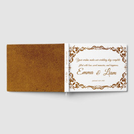 Rustic Mexican Wedding Guest Book Gästebuch