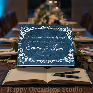 Rustic Mexican Wedding Guest Book Gästebuch