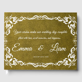 Rustic Mexican Wedding Guest Book Gästebuch