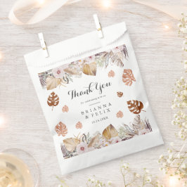 Rustic Neutral Boho Wedding Geschenktütchen