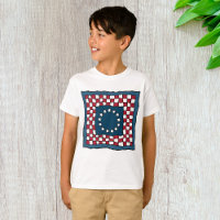 Rustic Patriotic Americana Quilt Muster USA Art