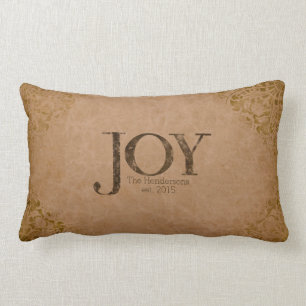 Rustic Personalisiert Joy Pillow Lendenkissen