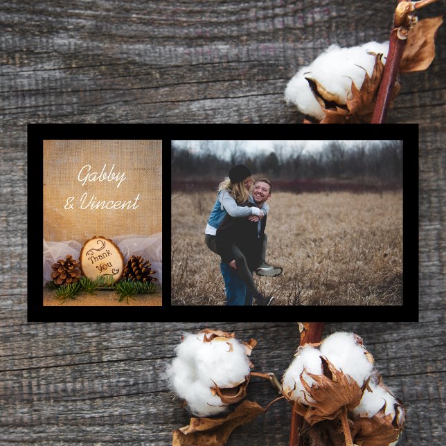 Rustic Pines Woodland Wedding Danke (Von Creator hochgeladen)