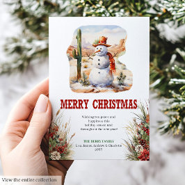 Rustic prairie Christmas greeting card download Feiertagskarte
