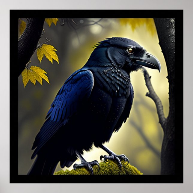 Rustic Raven - Natures Guardian Poster (Vorne)