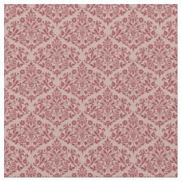 Rustic Red Damask Stoff
