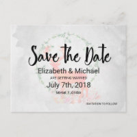 Rustic Reindeer Boho Watercolor Wedding STD