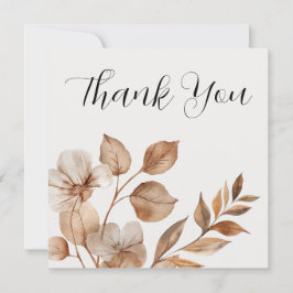 Rustic Romance Wedding Thank You Cards Dankeskarte