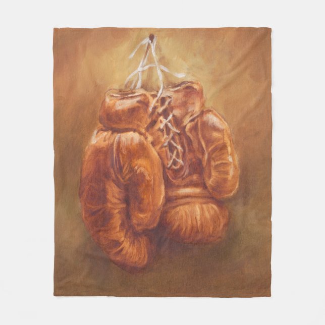 Rustic Sports | Boxhandschuh Fleecedecke (Vorderseite)