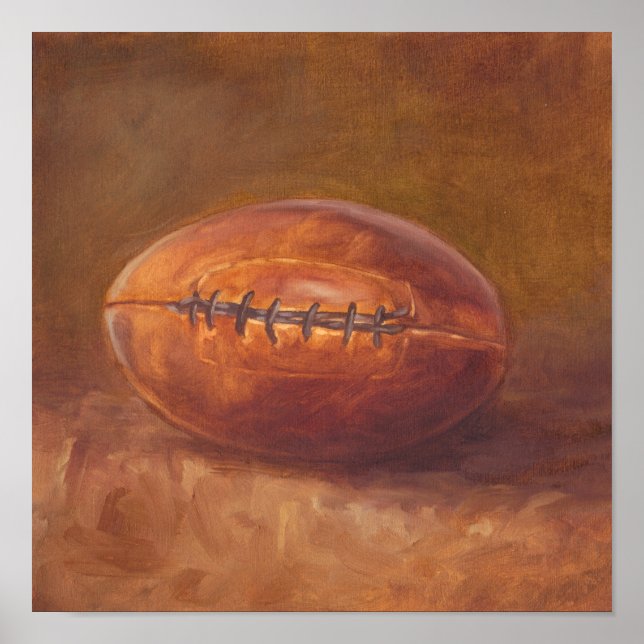 Rustic Sports | Fußball Poster (Vorne)