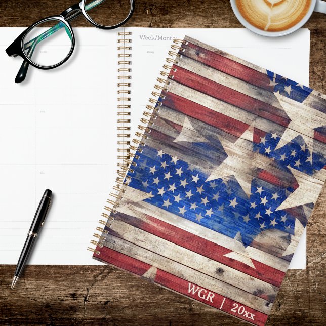 Rustic Stars and Stripes Planer (Von Creator hochgeladen)