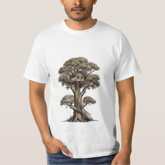 Rustic Treehouse Retreat" Beschreibung: T-Shirt