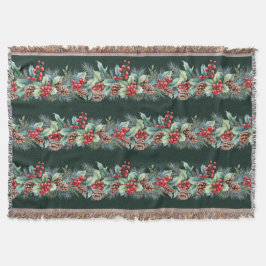 Rustic Watercolor Border Decke