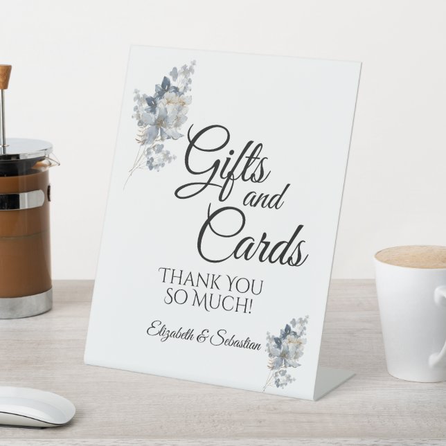 Rustic Watercolor Illustration Floral Arrangement Sockelschild (In SItu)