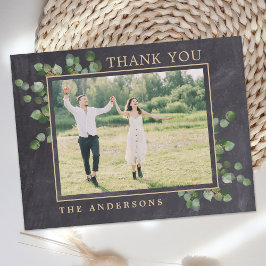 Rustic Wedding Eukalyptus Greenerity Foto Vielen D Postkarte