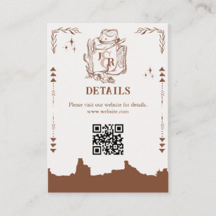 Rustic Western Ranch Farm Barn Cowboy Vielen Dank Begleitkarte