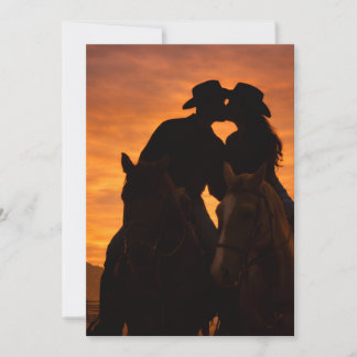 Rustic Western Wedding Invitation Einladung