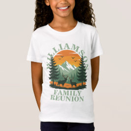 Rustic Wilderness Family Wiedersehen - Individuell T-Shirt