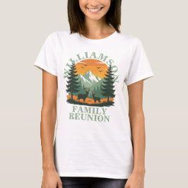 Rustic Wilderness Family Wiedersehen T-Shirt