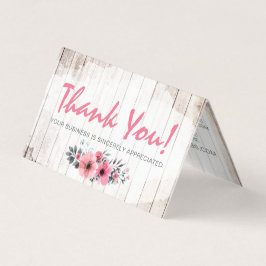 Rustic Wood Shabby Chic Rose Anemone Vielen Dank