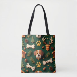 Rustic Woodland Tote Bag – Lodge‑Inspired Pet