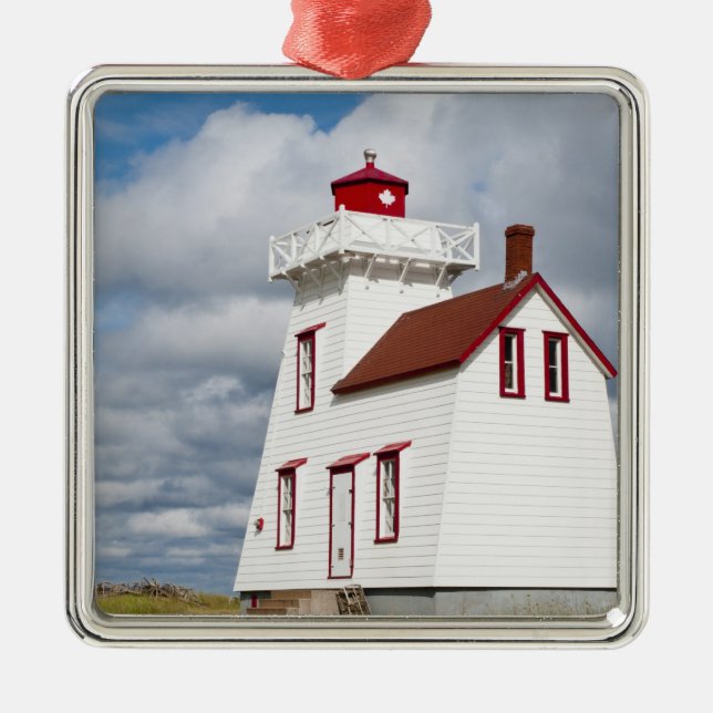 Rustico Hafen, Prinz Edward Island. Ornament Aus Metall (Vorne)